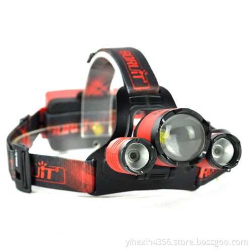 High Powerful Red Light CREE LED Headlamp / Zoom Headlight for Hunting